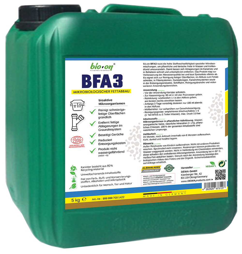 BFA3 Microorganisms fat breakdown