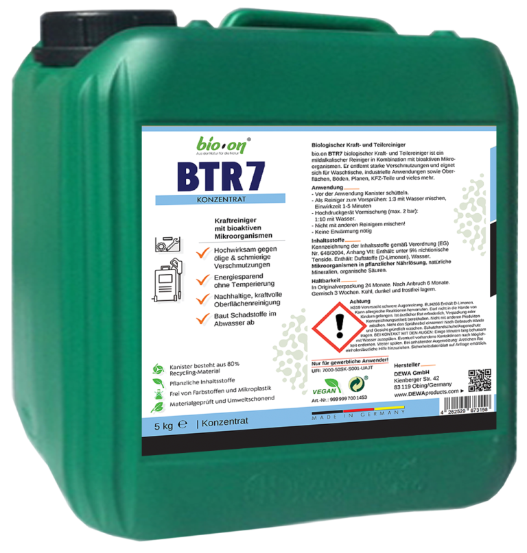 BTR7 Parts cleaner - concentrate