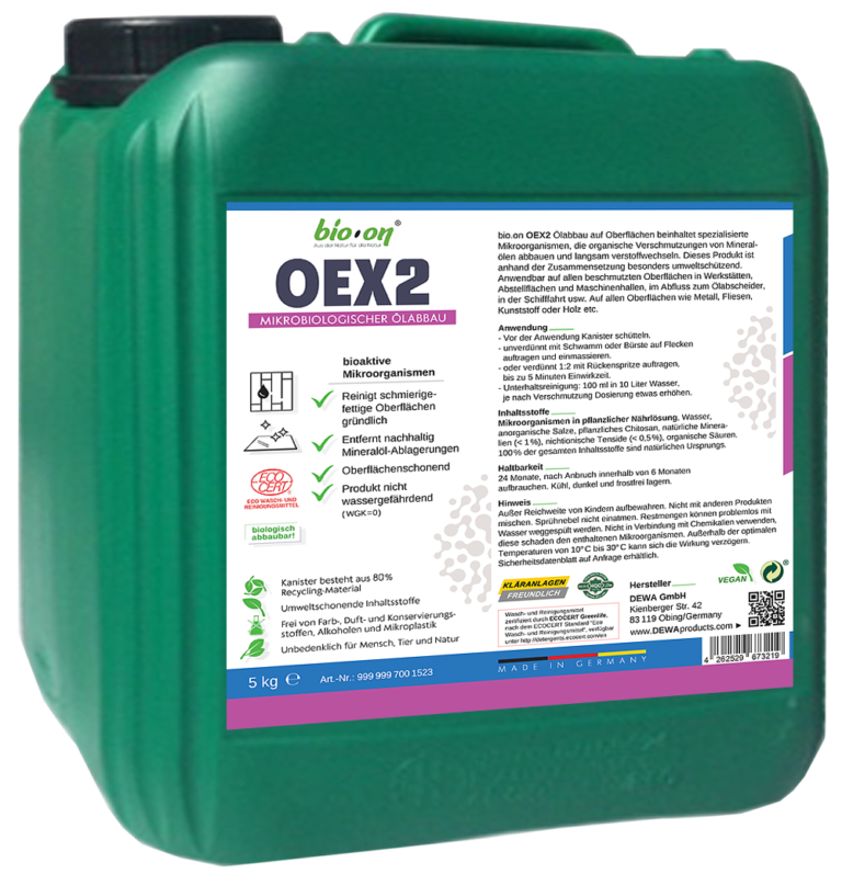 OEX2 Microbiological oil degradation