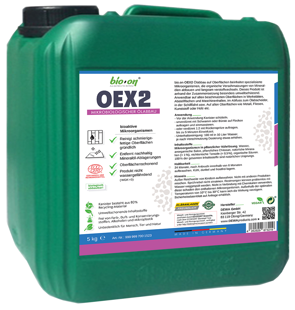 OEX2 Microbiological oil degradation